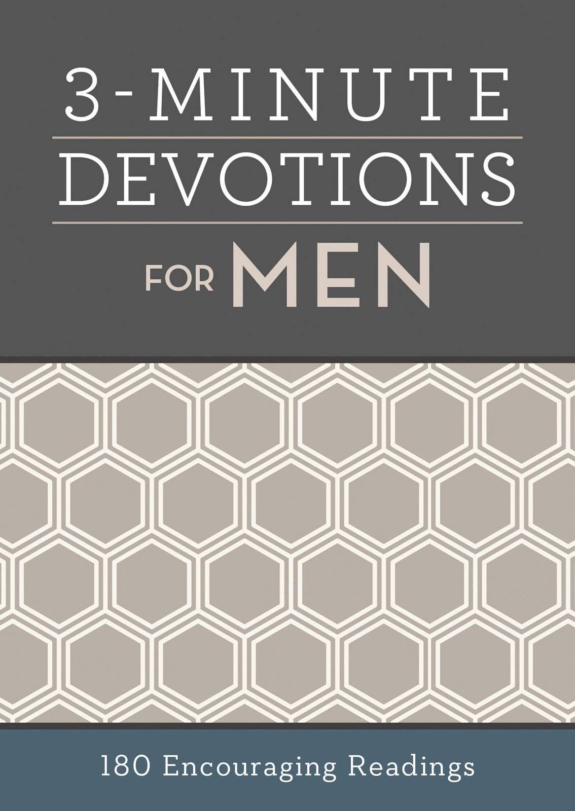 3-Minute Devotions For Men compiled by Barbour Staff