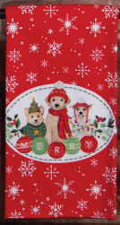 Kay Dee Kitchen Designs Santa Paws Merry Pups Dual Purpose Terry