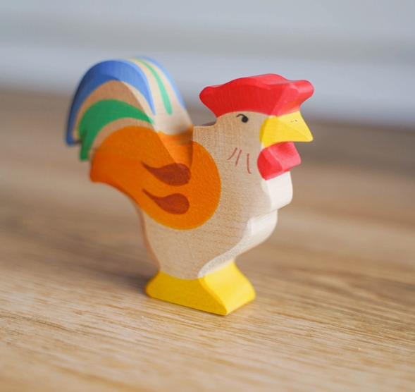 Wooden Rooster