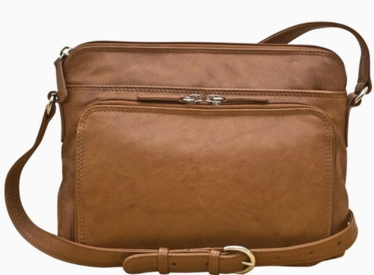 Leather Crossbody Organizer