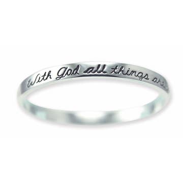 Silver Bangles-All Things Are Possible