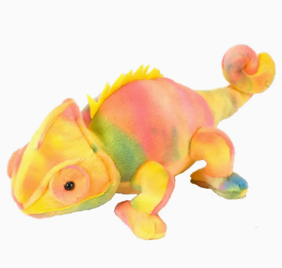 CK-Mini Chameleon Stuffed Animal 8"