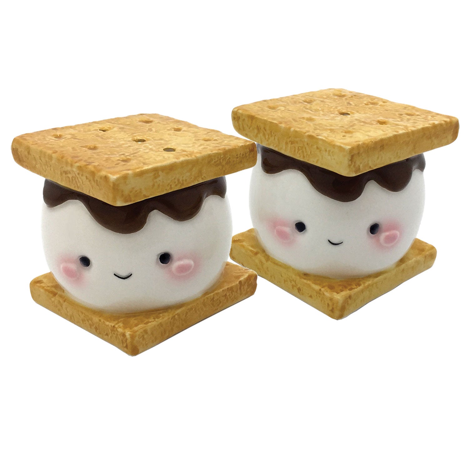 Marshmallow S'More Salt & Pepper Set